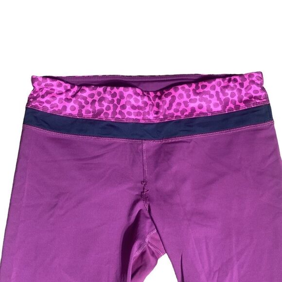 Lululemon run: inspire crop II dashing purple/ace spot jeweled magenta 8 - Picture 10 of 15